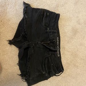 Black American Eagle shorts